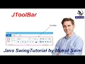 Java Swing Tutorial JToolBar in java