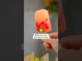Make DIY ice pops using strawberries and Publix Deli lemonade