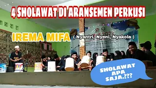 Download SERU BANGET..!!! 4 SHOLAWAT DI ARANSEMEN OLEH PERKUSI MP3