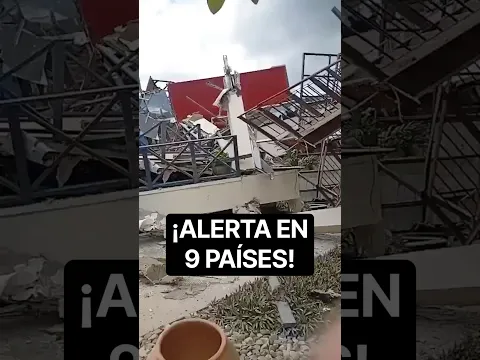 ¡9 países de América Latina bajo alerta! Un fuerte terremoto en Panamá encendió las alarmas.