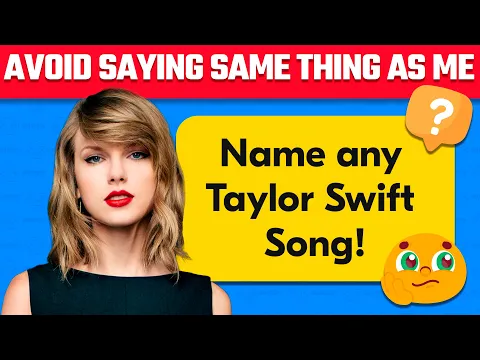 Download MP3 Avoid Saying The Same Thing As Me | Taylor Swift Edition