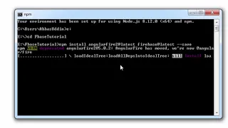 How To Install Angular Fire for Firebase Real-Time Database in Ionic 4 Project