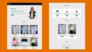 Responsive Ecommerce Website Using HTML CSS and JavaScript in Hindi Ecommerce Website HTML CSS