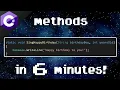 C methods