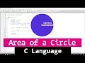 C Program to Find the Area of a Circle using Radius