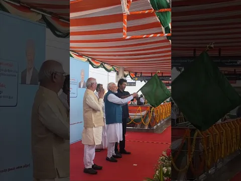 PM Modi, Tamil Nadu CM flag off Chennai Metro