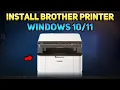 How to Install Brother Printer Driver on Windows 10 11 Tutorial