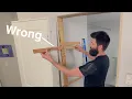 The Foolproof Door Hanging Method