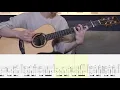 Download Lagu Fingerstyle Tabs | Your Name - Zen Zen Zense | Sungha Jung tabs | Guitar Tutorial | Guitar Cover