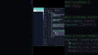CSS Custom Scrollbar in 57 seconds