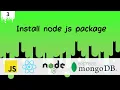 3 Install node Js package and Install nodemon package node js complete course for beginners