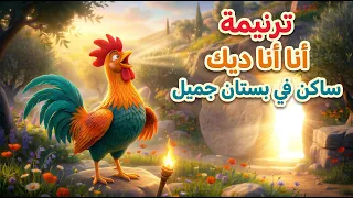 ترنيمة أنا أنا ديك ساكن في بستان جميل   ترانيم مسيحية للأطفال دندنها