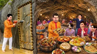 Dhaba Inside A Mountain Cave Desi Restaurant | Comedy Hindi Kahaniya