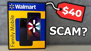 This 40 Phone ONLY works on Walmart s Network