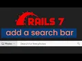 How to Create a Search Filter in Ruby on Rails 7