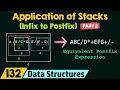 Application of Stacks Infix to Postfix - Part 2