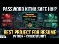 Build a Password Security Tool with Python Dictionary Attack SHA256 Project Cybersecurity E