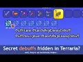 There are these Hidden Terraria debuffs difficult impossible to obtain