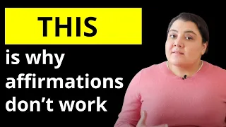 Why Affirmations Don’t Work (And What Actually Heals You)