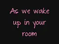Pierce the veil - Kissing in cars (lyrics)
