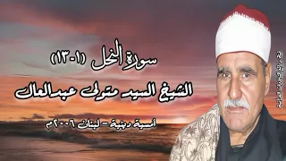 سورة النحل أمسية دينية لبنان ٢٠٠٦م الشيخ السيد متولى عبدالعال 