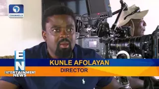 en watch kunle afolayan work on new pan african movie the ceo