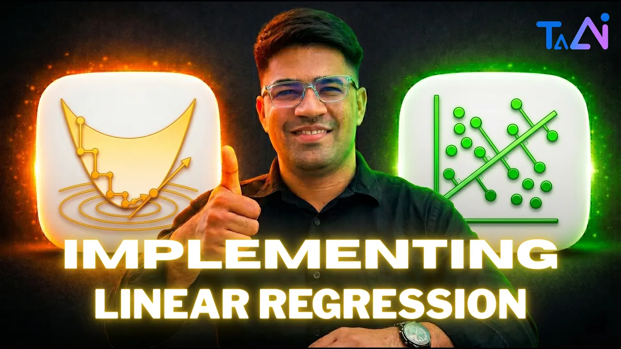 Part 3: Linear Regression From Scratch in Python (Step-by-Step Implementation)