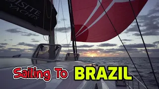 Transatlantic Sailing from St Helena Island toward Brazil.  Reflect on the places we visited so far.