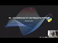 - Les modules et les paquets Python