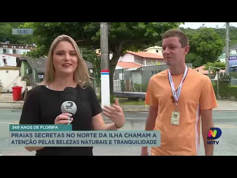 Florianópolis esconde praias repletas de beleza e tranquilidade na região Norte da Ilha