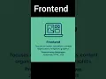 Out Line web development Course
