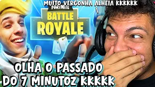 O PASSADO VERGONHOSO DO 7MZ! DÃO REAGE: RAP ENGRAÇADO DO FORTNITE