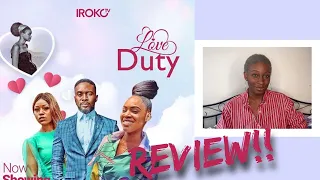 irokotv movie review love duty daniel oriahi