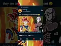 they smile at Last moment #dbz #dbs #gokusupersaiyan #goku #viral