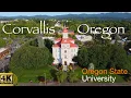 Corvallis Oregon Oregon State University 4K Scenic drone