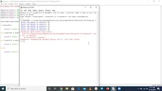 unsupported operand types for int and float - Python Programming Error