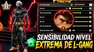 ¡MEJOR SENSIBILIDAD 2026 DE L-GANG👹 Para DAR TODO ROJO🩸 EL MEJOR JUGADOR DE LATAM!