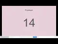 Number Recognition 1-20 Random