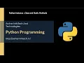 Python Tutorial for Beginners 5 Python Instance Class and Static Methods