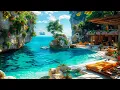 High-Class Coastal Resort Ambience 4K Seaside Relaxing - Nature Sounds for Tinnitus Relief Rest
