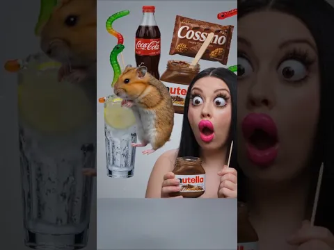 Hamster Drink 🍷 #satisfyingasmr #asmreating #asmrea #funny