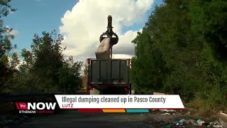 Illegal dumping cleaned up in Pasco County