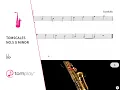 Download Lagu G Minor Alto Saxophone Scale (Sheet Music and Backing Track) 🎷