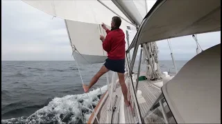 ep41 – Sailing Connecticut – Sailing Stonington – Hallberg-Rassy 54 Cloudy Bay – Sep 2018