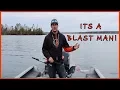 Walleye fishing with a Panhandler