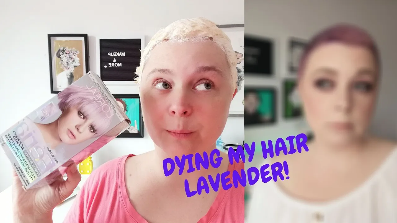 L'Oreal Paris Feria Smokey Pastels- Smokey Blue Hair Dye Application and Review!!