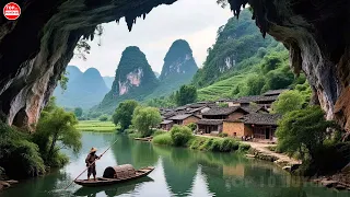 Ngôi Làng Bí Ẩn Ở Trung Quốc Chỉ Có Thể Vào Bằng Thuyền Qua Hang Động Bị Mẹ Thiên Nhiên Ẩn Giấu