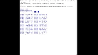 Python Fallout Terminal Test 2