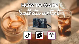 How To Create Edit Aesthetic s Instagram Reels TikToks Shorts