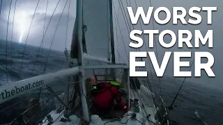 Our biggest lightning storm ever – sailing 500 miles Pt 2 – Ep 187